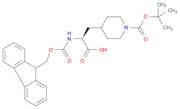 4-Piperidinepropanoic acid, 1-[(1,1-dimethylethoxy)carbonyl]-α-[[(9H-fluoren-9-ylmethoxy)carbonyl]…
