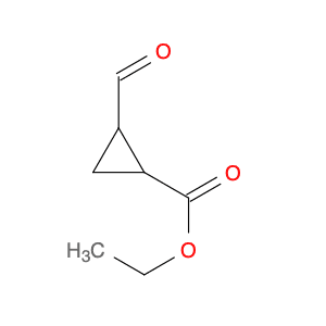 Cyclopropanecarboxylic acid, 2-formyl-, ethyl ester