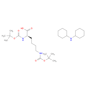 D-Lysine, N2,N6-bis[(1,1-dimethylethoxy)carbonyl]-, compd. with N-cyclohexylcyclohexanamine (1:1)