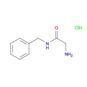 Acetamide, 2-amino-N-(phenylmethyl)-, hydrochloride (1:1)