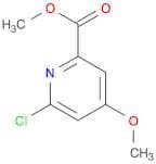 2-Pyridinecarboxylic acid, 6-chloro-4-methoxy-, methyl ester