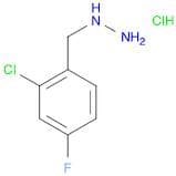 (2-Chloro-4-fluorobenzyl)hydrazine dihydrochloride