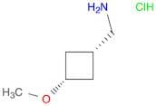 [(1s,3s)-3-methoxycyclobutyl]methanamine hydrochloride