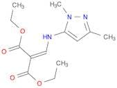 Diethyl 2-(((1,3-dimethyl-1H-pyrazol-5-yl)amino)methylene)malonate
