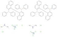 Dimethylammonium dichlorotri(μ-chloro)bis[(S)-(-)-2,2'-bis(diphenylphosphino)-1,1'-binaphthyl]diru…