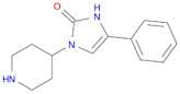 4-phenyl-1-(piperidin-4-yl)-2,3-dihydro-1H-imidazol-2-one