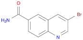 6-Quinolinecarboxamide, 3-bromo-