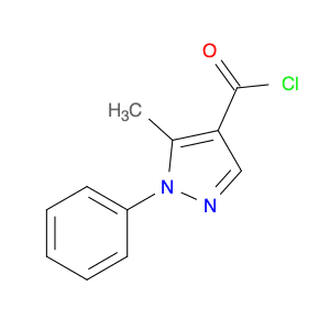 5-Methyl-1-phenylpyrazole-4-carbonyl chloride