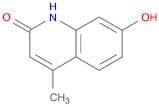 7-Hydroxy-4-methylquinolin-2(1H)-one