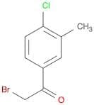2-Bromo-1-(4-chloro-3-methylphenyl)ethan-1-one