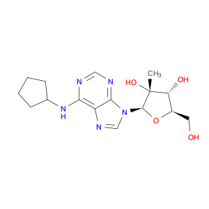 Adenosine, N-cyclopentyl-2'-C-methyl-