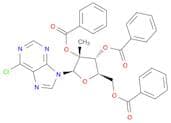 6-Chloro-9-(2,3,5-tri-o-benzoyl-2-c-methyl-β-d-ribofuranosyl)-9h-purine