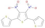 2,2':5',2''-Terthiophene, 3',4'-dinitro-