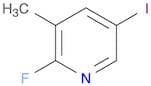 Pyridine, 2-fluoro-5-iodo-3-methyl-