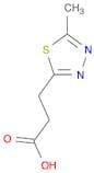 1,3,4-Thiadiazole-2-propanoic acid, 5-methyl-