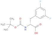 D-Phenylalanine, N-[(1,1-dimethylethoxy)carbonyl]-3,5-difluoro-
