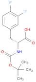 D-Phenylalanine, N-[(1,1-dimethylethoxy)carbonyl]-3,4-difluoro-