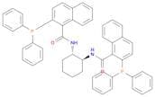 1-NAPHTHALENECARBOXAMIDE, N,N'-(1S,2S)-1,2-CYCLOHEXANEDIYLBIS[2-(DIPHENYLPHOSPHINO)-