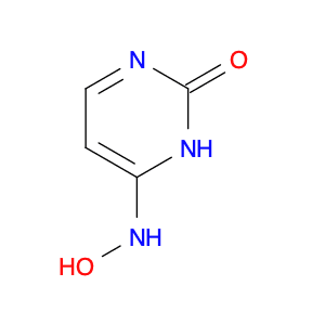 2(1H)-Pyrimidinone, 6-(hydroxyamino)-