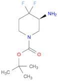 1-Piperidinecarboxylic acid, 3-amino-4,4-difluoro-, 1,1-dimethylethyl ester, (3S)-