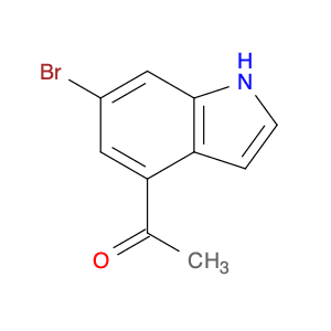 Ethanone, 1-(6-bromo-1H-indol-4-yl)-