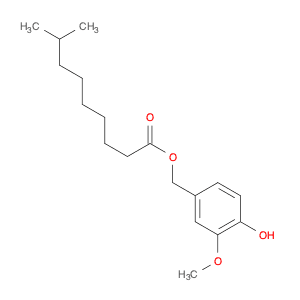 Nonanoic acid, 8-methyl-, (4-hydroxy-3-methoxyphenyl)methyl ester