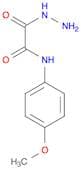2-Hydrazino-n-(4-methoxyphenyl)-2-oxoacetamide