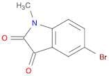 1H-Indole-2,3-dione, 5-bromo-1-methyl-