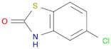 2(3H)-Benzothiazolone, 5-chloro-