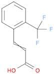 2-Propenoic acid, 3-[2-(trifluoromethyl)phenyl]-