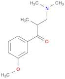 1-Propanone, 3-(dimethylamino)-1-(3-methoxyphenyl)-2-methyl-