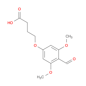 Butanoic Acid, 4-(4-Formyl-3,5-Dimethoxyphenoxy)-
