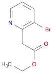 2-​Pyridineacetic acid, 3-​bromo-​, ethyl ester