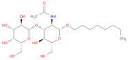 β-D-Glucopyranoside, octyl 2-(acetylamino)-2-deoxy-3-O-β-D-galactopyranosyl-