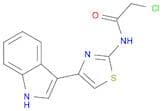 N-(4-(1H-Indol-3-yl)thiazol-2-yl)-2-chloroacetamide