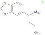 (R)-[3',4'-(Methylenedioxy)phenyl]-1-butylamine hydrochloride