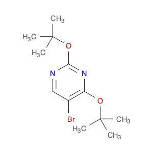 Pyrimidine, 5-bromo-2,4-bis(1,1-dimethylethoxy)-