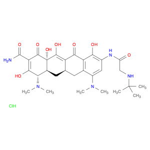 2-Naphthacenecarboxamide, 4,7-bis(dimethylamino)-9-[[2-[(1,1-dimethylethyl)amino]acetyl]amino]-1,4…