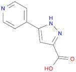 5-(pyridin-4-yl)-1H-pyrazole-3-carboxylic acid