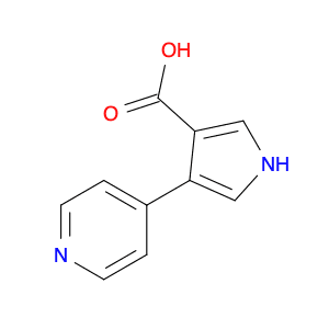 4-(Pyridin-4-yl)-1H-pyrrole-3-carboxylic acid