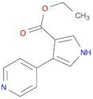 Ethyl 4-(pyridin-4-yl)-1H-pyrrole-3-carboxylate