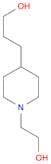 4-Piperidinepropanol, 1-(2-hydroxyethyl)-