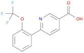 3-Pyridinecarboxylic acid, 6-[2-(trifluoromethoxy)phenyl]-