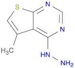 4-Hydrazino-5-methylthieno[2,3-d]pyrimidine