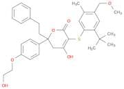 2H-Pyran-2-one, 3-[[2-(1,1-dimethylethyl)-4-(methoxymethyl)-5-methylphenyl]thio]-5,6-dihydro-4-hyd…