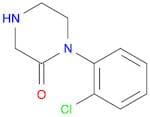1-(2-Chlorophenyl)piperazin-2-one hydrochloride