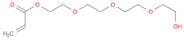 2-Propenoic acid, 2-[2-[2-(2-hydroxyethoxy)ethoxy]ethoxy]ethyl ester