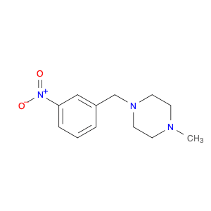 Piperazine, 1-methyl-4-[(3-nitrophenyl)methyl]-