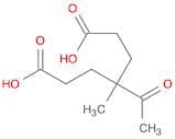 4-Acetyl-4-methylheptanedioic acid