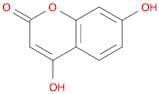 2H-1-Benzopyran-2-one, 4,7-dihydroxy-